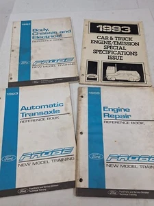 1993 FORD PROBE New Model Technical Training Manuals Service Engines Chassis - Imagen 1 de 24