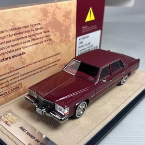 1/43 GLM Stamp Cadillac Sedan de Ville Carmine Metallic STM83503 - Picture 1 of 2