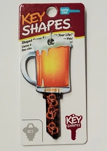 Beer Lovers House Key Blank 3D Shaped Key Drinking Mug Stocking Stuffer SC1 - Picture 1 of 3