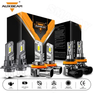 For Mazda MX-5 Miata 2006-2014 CANBUS LED Headlights Hi/Low Beam Fog Light White - Picture 1 of 17