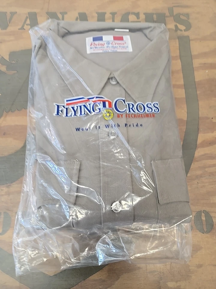 Flying Cross Men's Police Law Enforcement Short Sleeve Shirt sz 2XL - Image 1 of 3