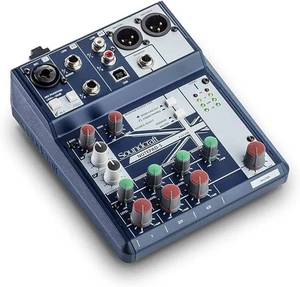 Soundcraft Notepad-5 Channel Podcast Mixer Podcasting Interface w/USB For Mac/PC - Picture 1 of 5