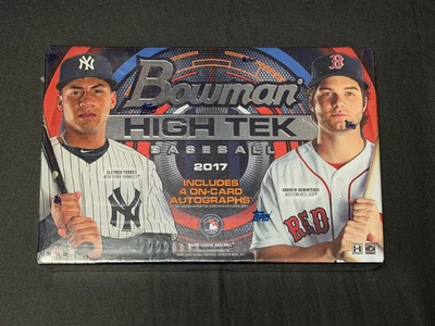 2017 Bowman High Tek Baseball Hobby Box-Factory Sealed - Image 1 of 2