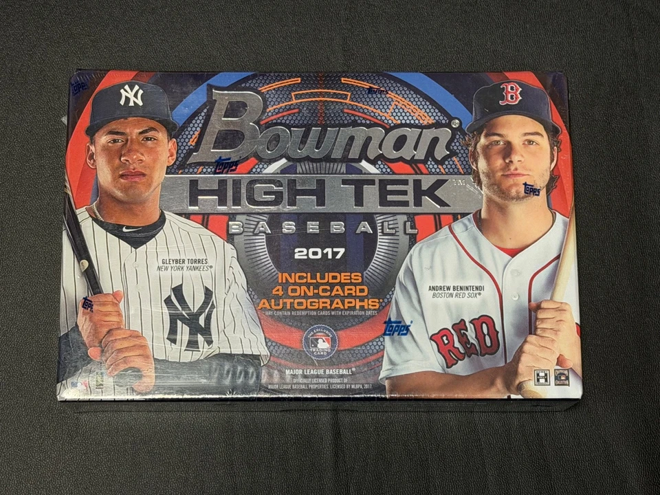 2017 Bowman High Tek Baseball Hobby Box-Factory Sealed - Image 1 of 2