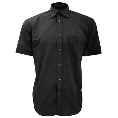 Kustom Kit - Camicia Classica Manica Corta - Uomo - Immagine 1 di 2