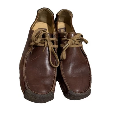 Clarks Originals Women’s Brown Lace Up Leather Wallabee Winter Shoes Size UK 6 - Image 1 of 4