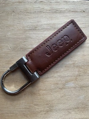 Llavero Jeep Liberty de cuero y metal llavero llavero Foto 1 de 4