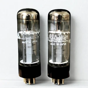 Matsushita 6CA7 Power Tubes Pair Used Vintage EL34 Equivalent - Picture 1 of 7