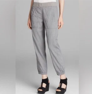 Eileen Fisher Damen Cargo Knöchelhose nachtblau Gr. 1X Neu mit Etikett Leinenmischung - Bild 1 von 6