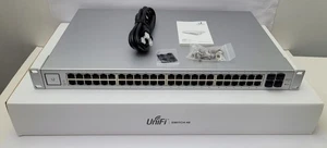 Ubiquiti US-48 Managed Gigabit Switch 48x RJ-45/2x SFP+ 10GbE/2x SFP Unifi US48 - Bild 1 von 8