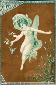 Antike viktorianische Sammelkarte - Marshall & Gouinlock - London Ontario  - Bild 1 von 2