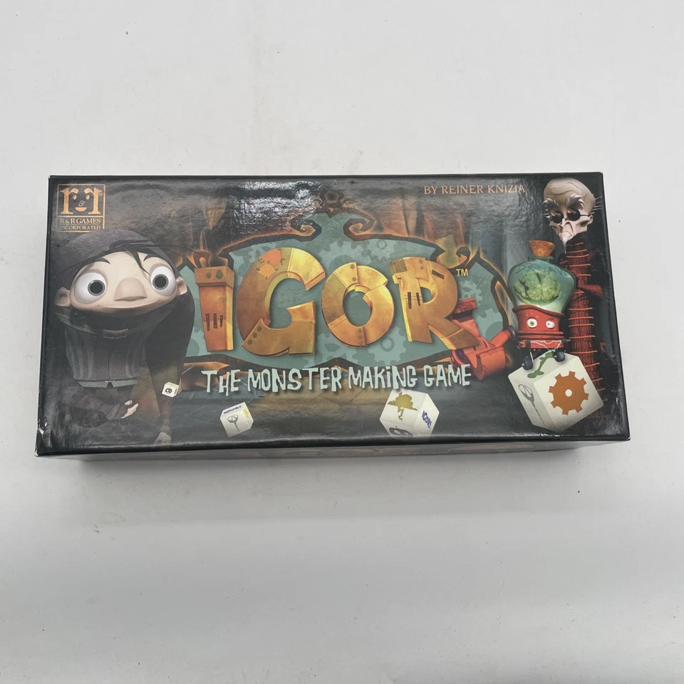 Igor The Monster Making Game Reiner Knizia Card/Dice Game - Image 1 of 4