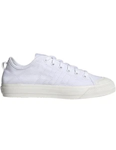Adidas Originals Mens Nizza RF Athletic Sneaker ‘Triple White’ US Size 11 EF1883 - Picture 1 of 24