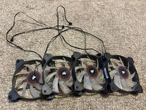 Corsair Air Series AF120 LED Red Quiet Edition - Picture 1 of 4