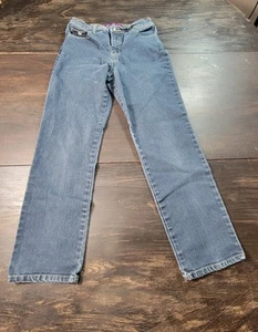 Gloria Vanderbilt Straight Leg Women's size 6P Blue Denim Jeans - Picture 1 of 11
