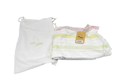 Djerf Avenue Duvet Cover Stripes 200x200 Pastel Multicolor Bedding with Bag - Image 1 of 4