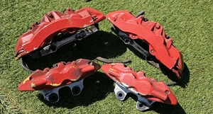 03-06 Mercedes W220 S55 CL55 AMG Front Rear Brake 8 Piston Calipers OEM Brembo - Bild 1 von 11