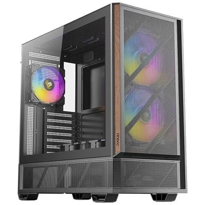 ANTEC P30 ARGB Mid-Tower ATX Case 5x ARGB Fans Wood Accent 360mm Rad - Image 1 of 4