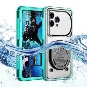 Funda de móvil sumergible impermeable bajo el agua para iPhone 16 15 14 13 12 Pro Max - Imagen 1 de 20