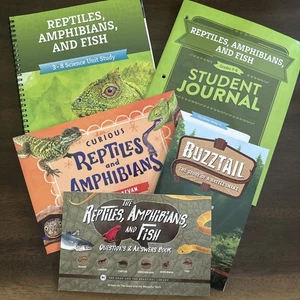 The Good And The Beautiful Reptiles, Amphibians & Fish Grade 3-6 Bundle - Picture 1 of 5
