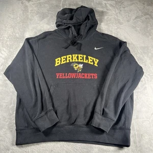 Nike Sweater Berkeley YellowJackets Men’s Large Black - Picture 1 of 8
