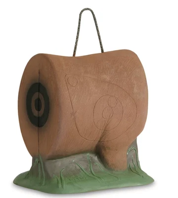 Objetivo de tiro con arco de ciervos 3D sección media portátil práctica al aire libre objetivo de cabeza ancha Foto 1 de 4