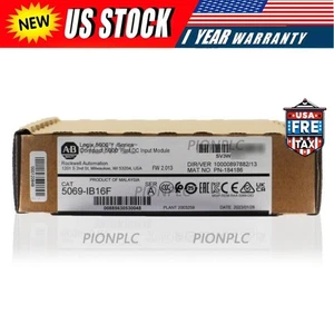 NEW 5069-IB16F Compact I/O Input Module 5069IB16F ALLEN BRADLEY US Free Tax - Picture 1 of 6