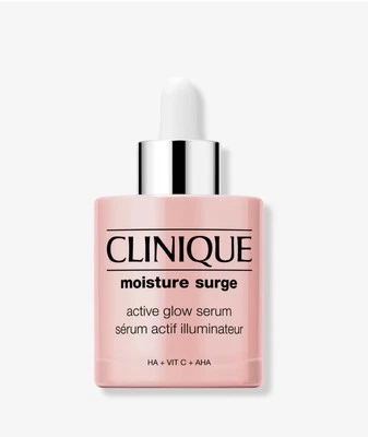 Suero CLINIQUE Moisture Surge Active Glow con ácido hialurónico ~ 1,7 FL. OZ/50 ML Foto 1 de 4