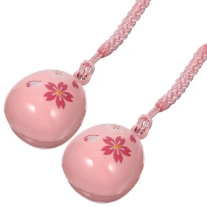 2 szt. Dzwonek z kwiatem wiśni Ornament Etui na telefon Akcesoria Charms Plusz - Zdjęcie 1 z 12