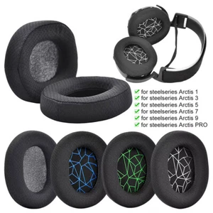 Ersatz Ohrpolster Kissen für SteelSeries Arctis 1 3 5 7 9 Pro Gaming Headset - Bild 1 von 27