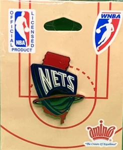 New Jersey Nets Pin New Brooklyn Nets - Picture 1 of 2