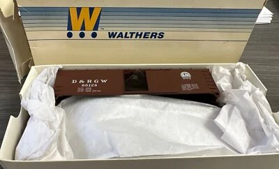 WALTHERS HO Kit 932-2204 40’ DS Wood Box w/Wood Ends  D&RGW NIB Unassembled - Image 1 of 4