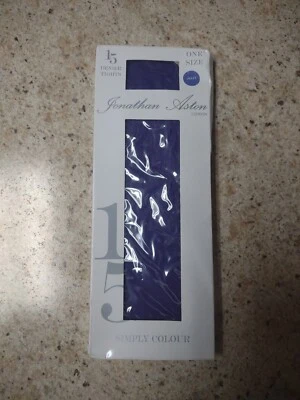 MALLAS JONATHAN ASTON London 15 DENIER Violeta Púrpura Talla Única Hechas en Italia Foto 1 de 4