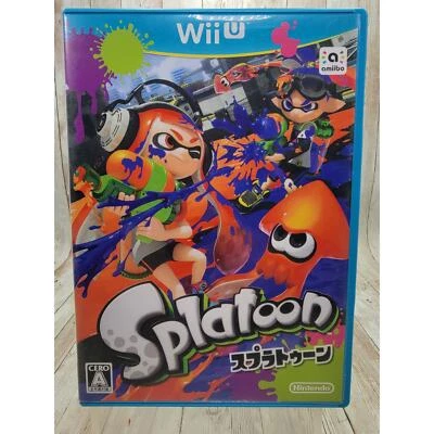 Splatoon - Wii U Nintendo Japan Version Import - US Seller  - Image 1 of 4