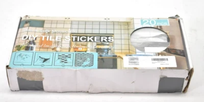 V-Mozza Peel & Stick Backsplash 20 Sheet Set Carrara Gray Marble 12.1" x 5.9" - Image 1 of 4