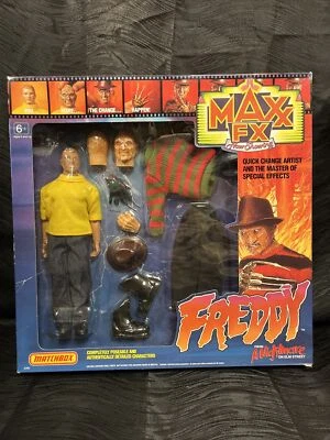 1989 Matchbox MAXX FX A Nightmare Elm Street FREDDY KRUEGER Horror Figure NEW - Image 1 of 4