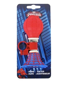Marvel Spider-Man Bike Horn Red & Blue Kids Bell Easy Fit - Foto 1 di 2