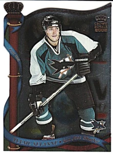2001-02 CROWN ROYALE #126 TEEMU SELANNE San Jose Sharks Hockey Card - Picture 1 of 1