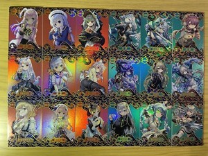 Goddess Story 18 x Gorgeous SENORITA Maiden Waifu Anime Cards TCG SSR Raiden