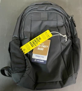 PACSAFE METROSAFE LS350 ANTI-THEFT TRAVEL BACKPACK/BLACK NEW! - Picture 1 of 3
