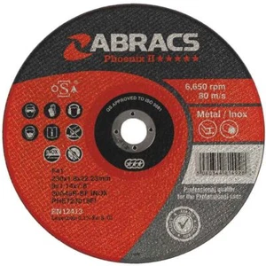 Abracs Phoenix Extra Thin Metal Cutting Discs 230mm x 1.8mm x 22mm PHET23018FI - Picture 1 of 1