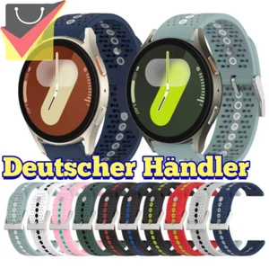 Silikon Armband mit Quick Fit für Samsung Galaxy Watch 7 / 6 / / 5 / 4 / band - Zdjęcie 1 z 29