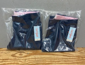 Cat & Jack NWT Girls Straight Fit School Uniform Pants, Navy Blue, Size 8 Plus - Picture 1 of 9
