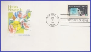 USA5 #2087 U/A HOUSE OF FARNAM FDC   Health Research - Picture 1 of 1