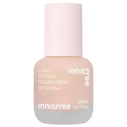 Base de maquillaje Innisfree Light Fitting 30 ml, vainilla 21N, 1 pieza Foto 1 de 1