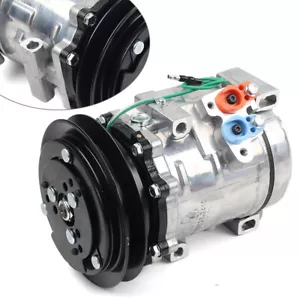 A/C Compressor 11Q6-90040 Fits For Hyundai 9 Series Excavator Fork Wheel Loader - Picture 1 of 10