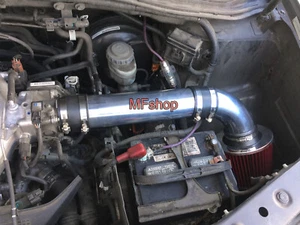Black Red For 2PC 2004-2006 Acura MDX 3.5L V6 Air Intake System Kit + Filter - Bild 1 von 1