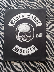 BLACK LABEL SOCIETY - SDMF - PRINTED BACK PATCH OFFICIAL BAND MERCH - Bild 1 von 2