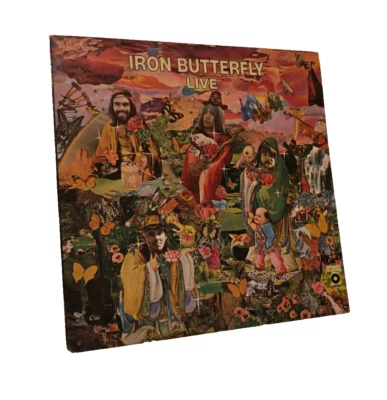 Iron Butterfly Live SD 33-318 Stereo Atco Records Vintage 1970 LP Vinyl NM b - Image 1 of 4