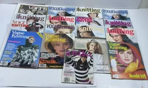 Vogue Knitting Pattern Magazine Lot Designer Fashions Knit 1991 2011 2006 1988 - Picture 1 of 24